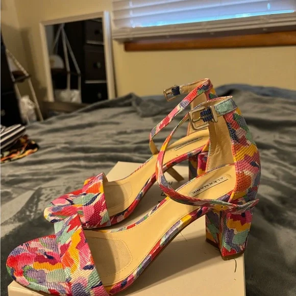 Alex Marie Colorful Patterned Heels - Picture 7 of 7